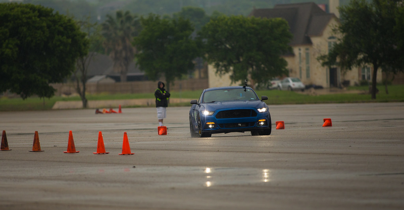 Illustration for article titled Autocross Boostang